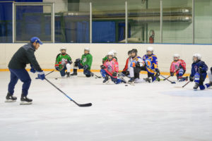 Hockey sur glace section mineure les Phenix Reims entrainement